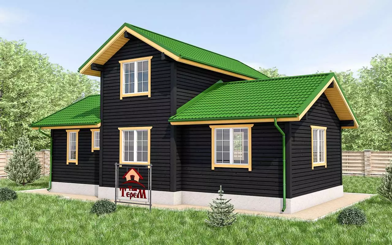 Каркасный дом Шатура под ключ: проекты и цены - Wood-Brus